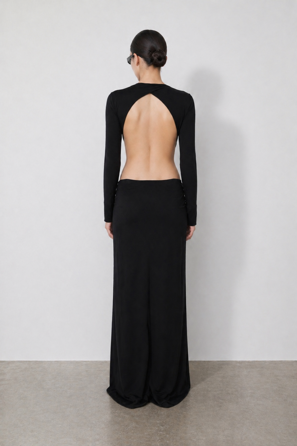 Open-back Maxi Dress