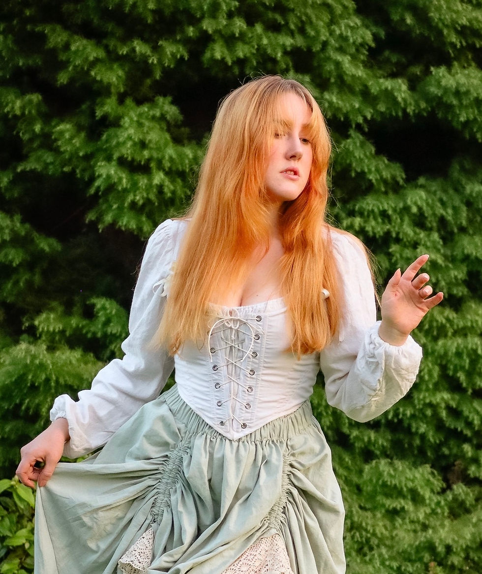 Miniatură: Long Sleeved Peasant Blouse