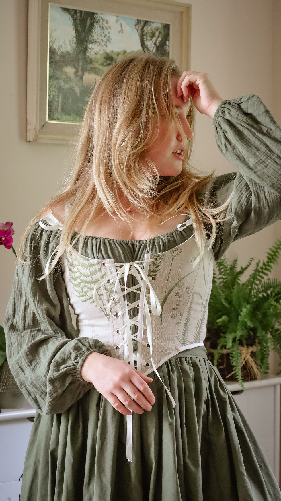 Miniatyrbilde: Milkmaid Cropped Top