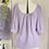 Thumbnail: lavener blouse front view