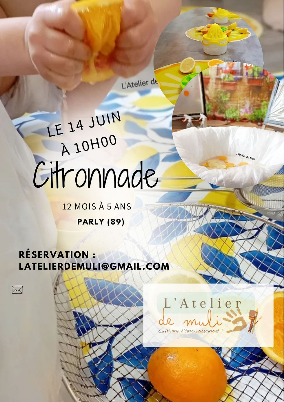 14 Juin 2026 - Citronnade (1 à 5 ans)