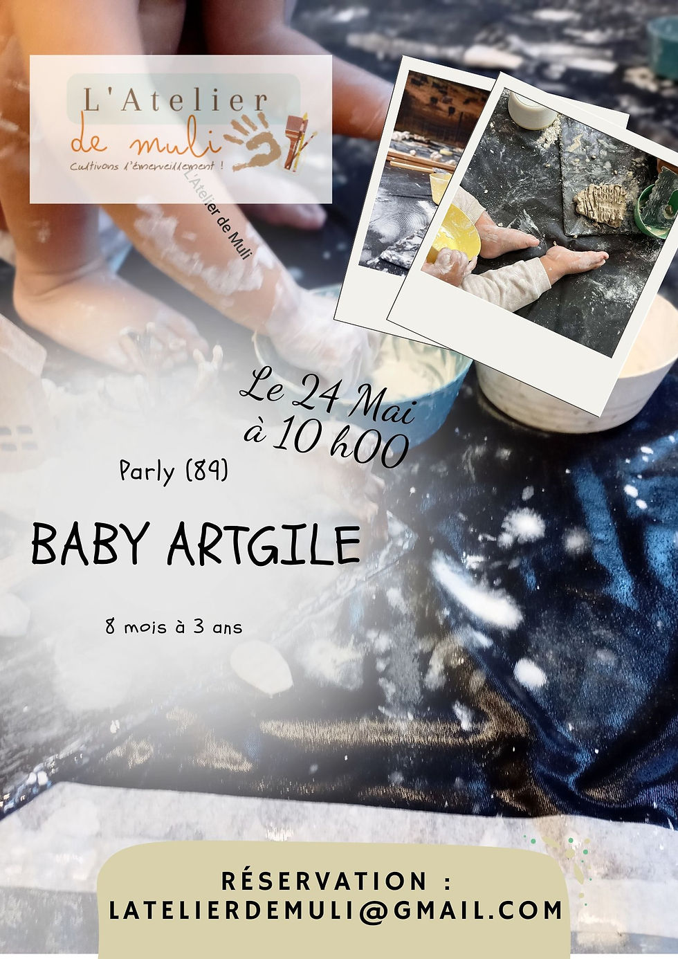 24 Mai 2026 - Baby Artgile (8 mois à 3 ans)