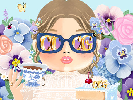 CCGirl Blue Sunday Afternoon Tea: Charity, Creativity & Heart 💙