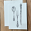 Thumbnail: Silverware Notecard
