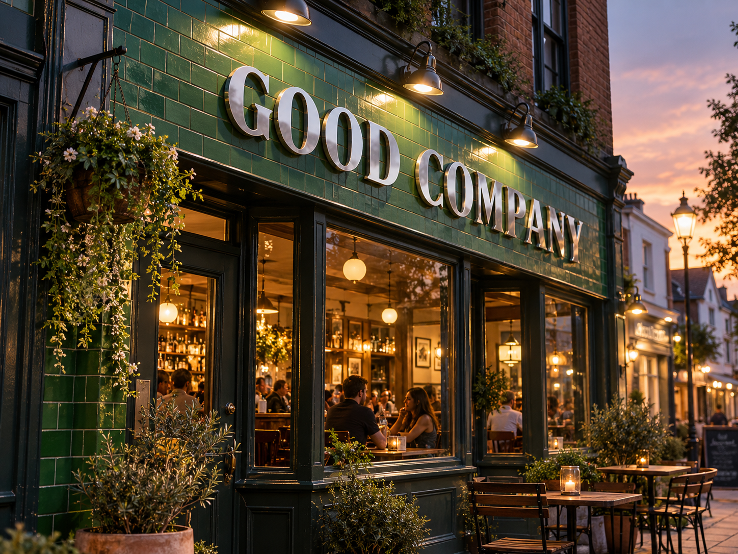 อักษรโลหะ · GOOD COMPANY