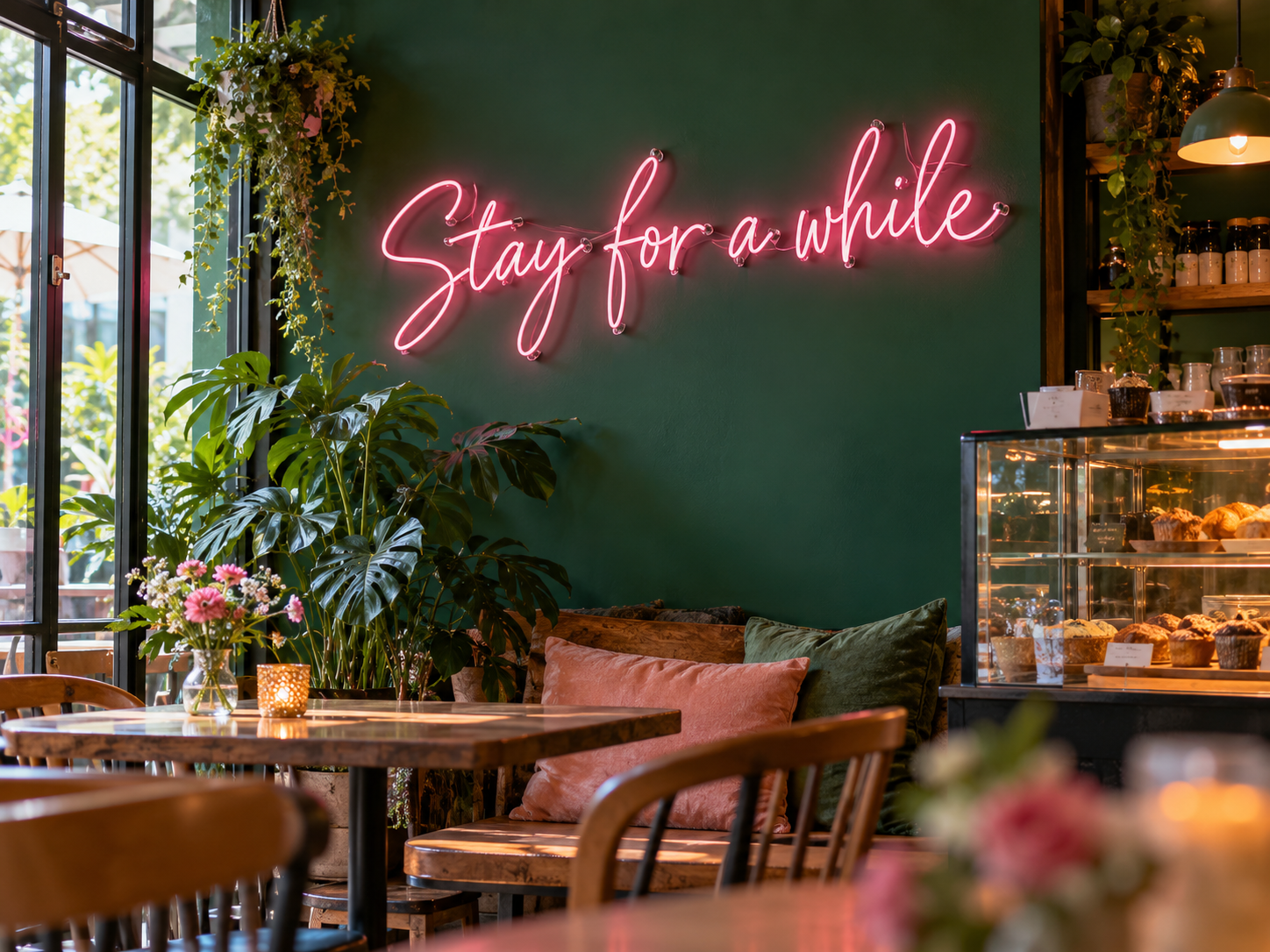 นีออนไลท์ / LED Neon Flex · Stay for a while