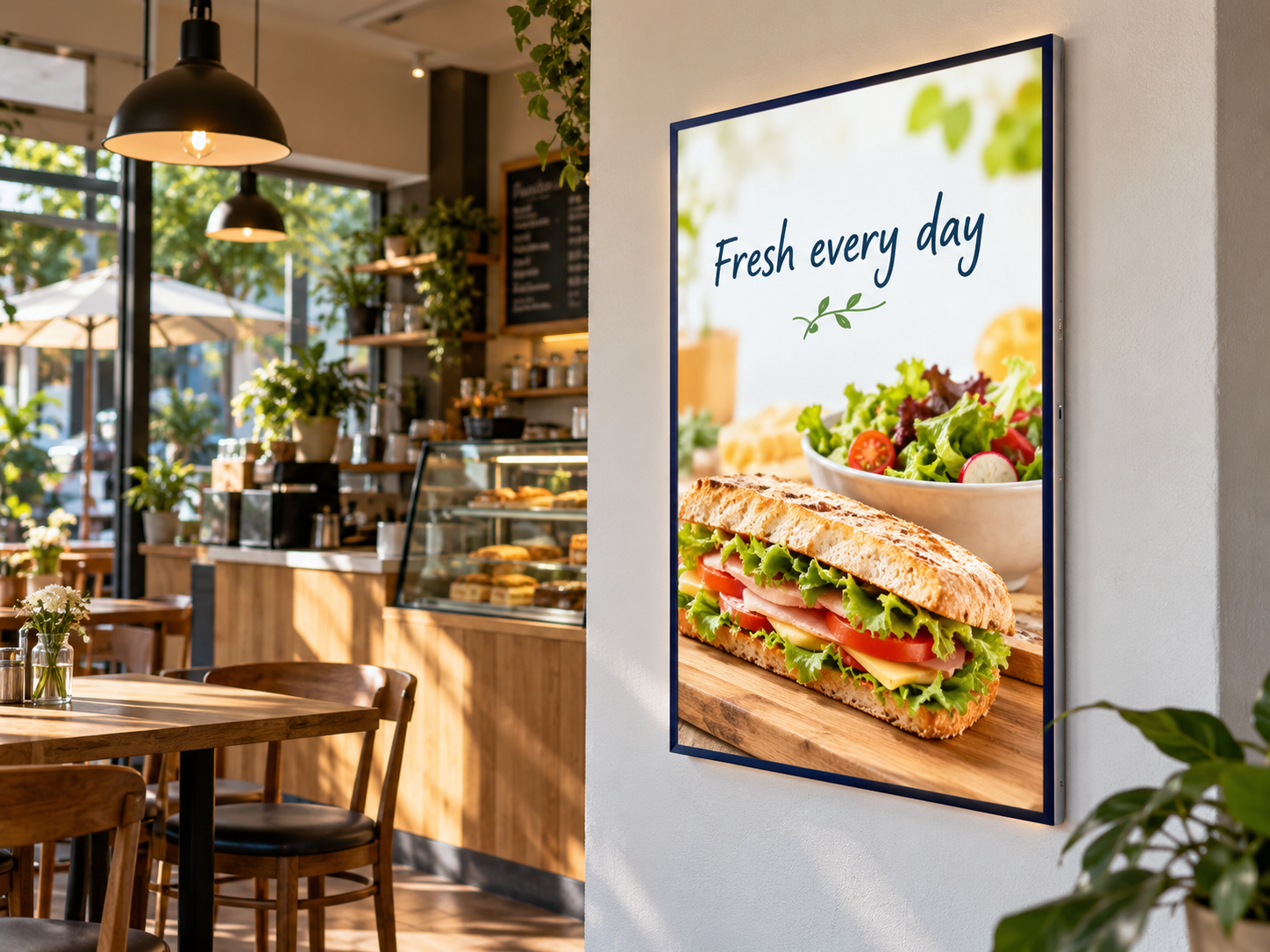 กรอบกระจายแสง · Fresh every day