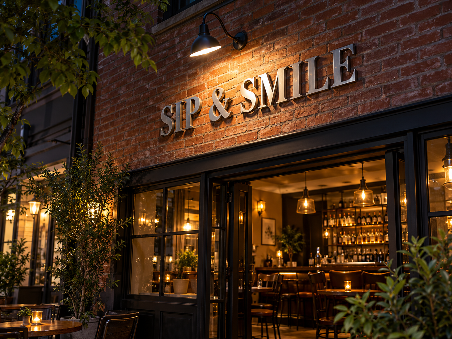 อักษรโลหะ · SIP & SMILE