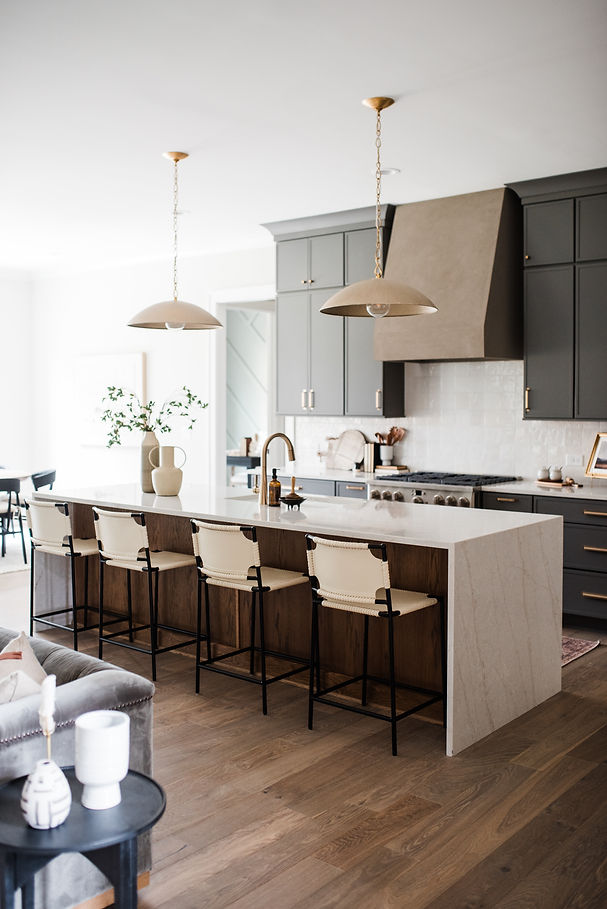 Gourmet Kitchen by Halcyon Homes in Raleigh NC