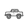 Skizze 4x4 Offroad Fahrzeug