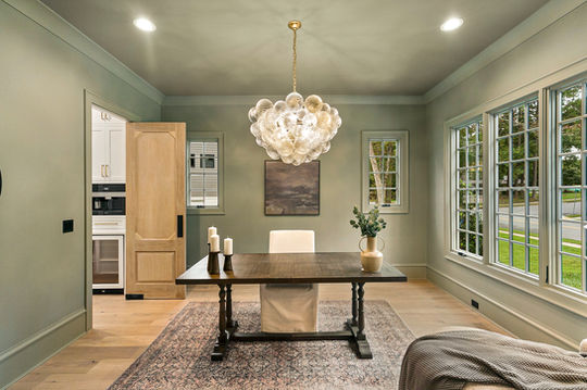North Ridge Estate Home by Halcyon Homes, 1402 Huntington Rd, Raleigh NC luxury custom home office flex space