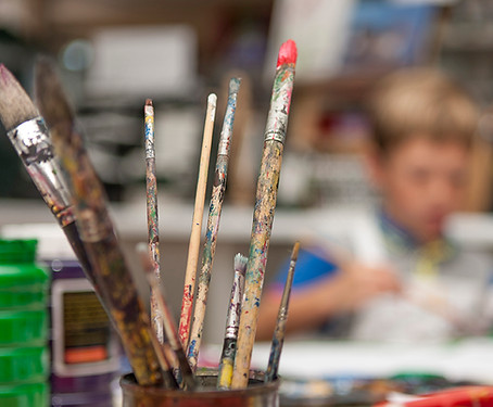 Art Supplies And Painting