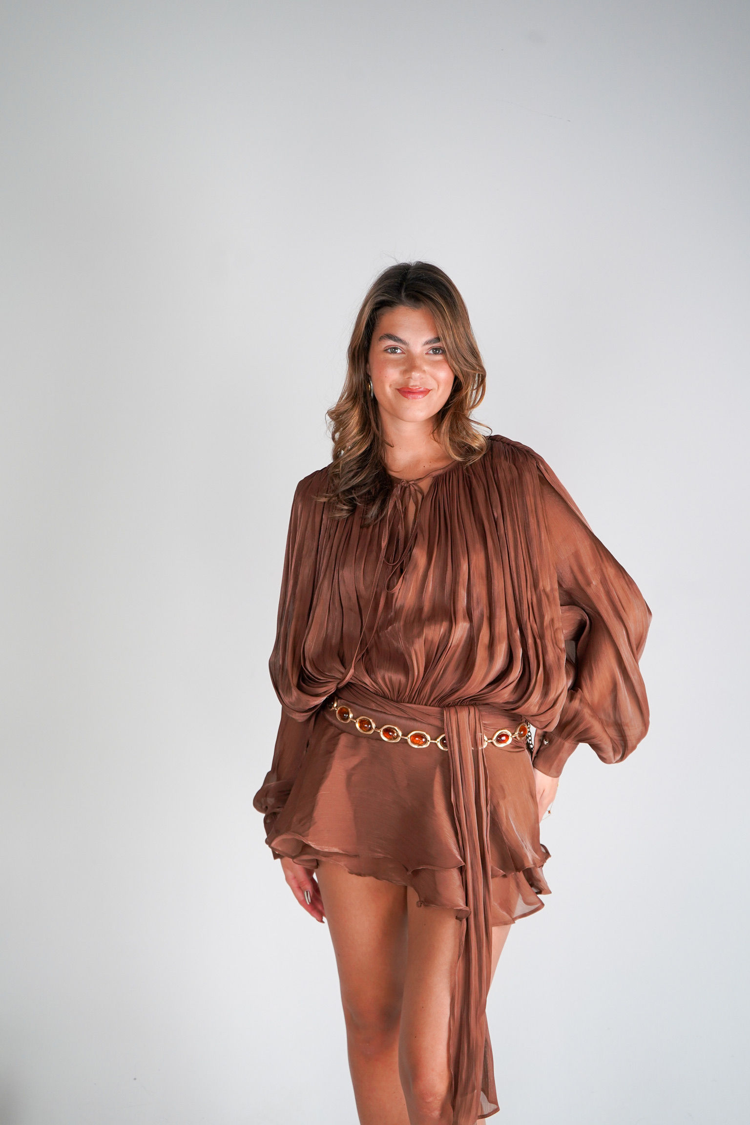 Coco Dress Brown