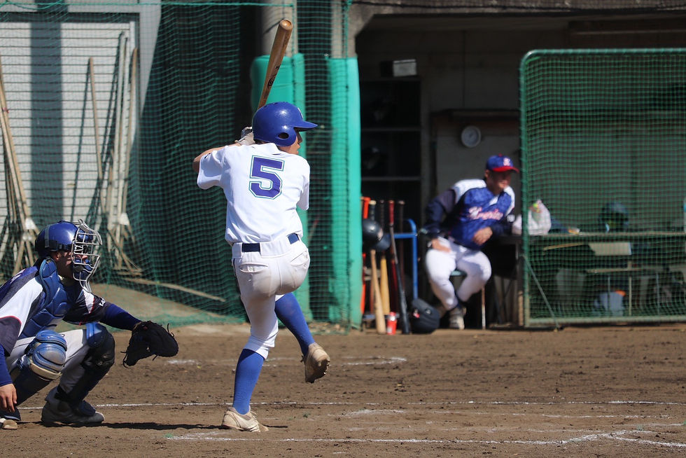 9回にライト前タイムリーを放った水谷内