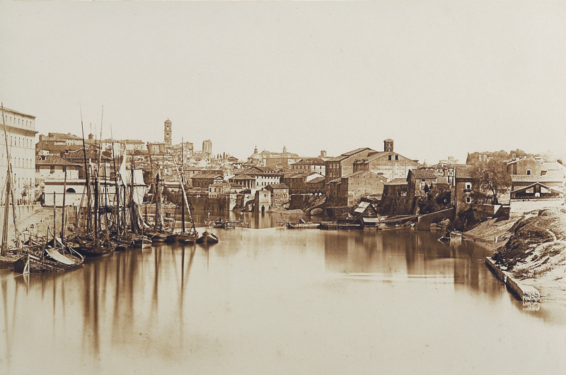 James Anderson, barques sur le Tibre