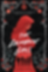 The cover of Grimrose Girls featuring a red silhouette of a girl against a black background with roses,