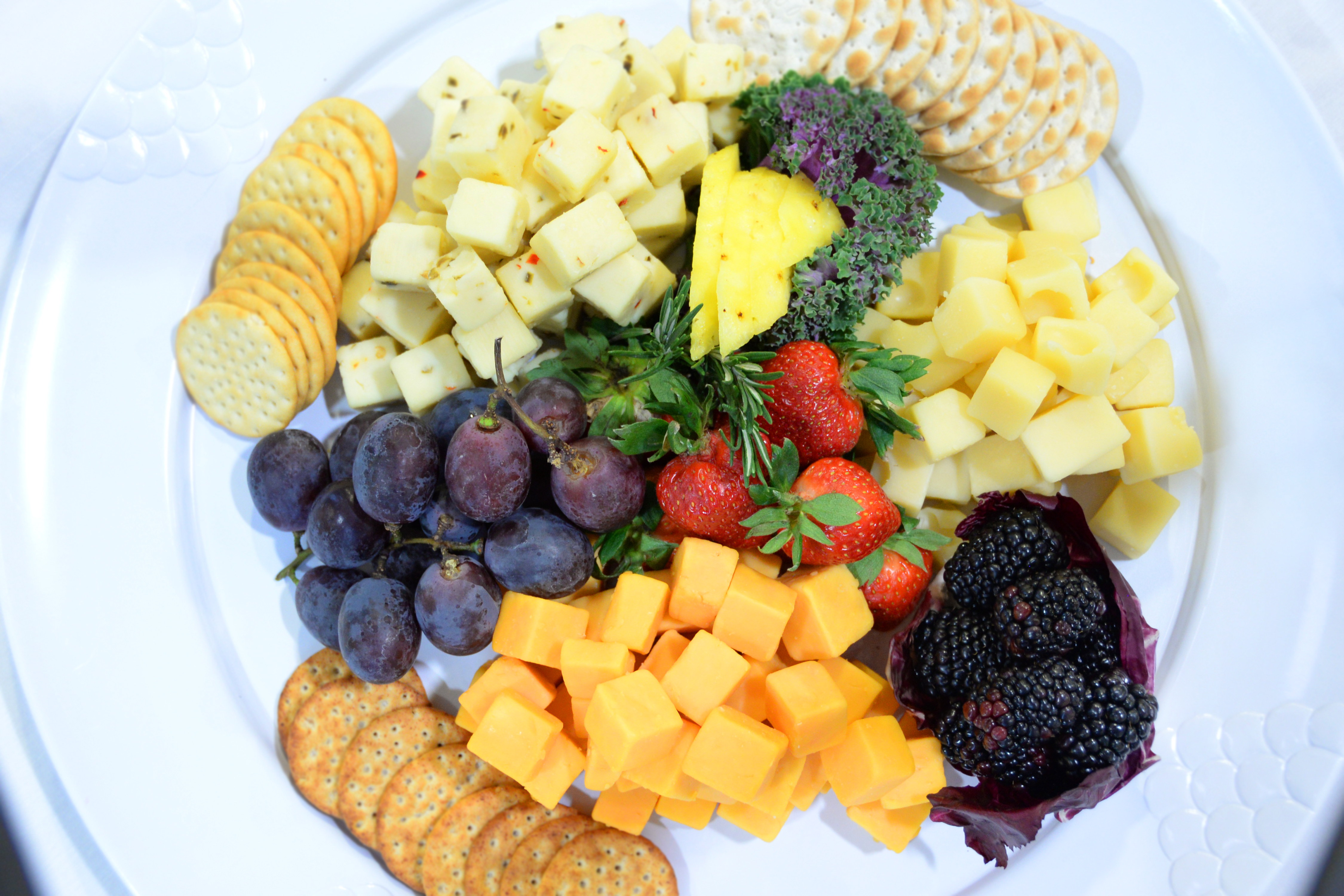 Arranged Food and Objects