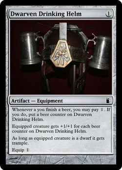 Dwarven Drinking Helm