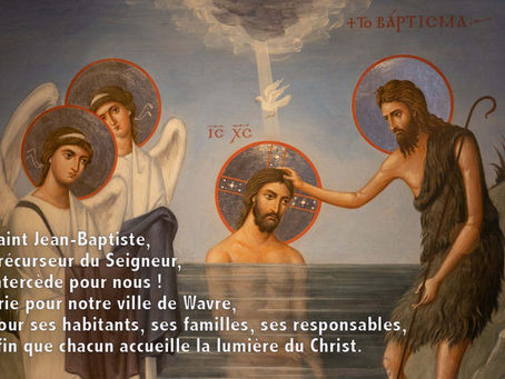 Nativité de St Jean Baptiste – 29.06.2025