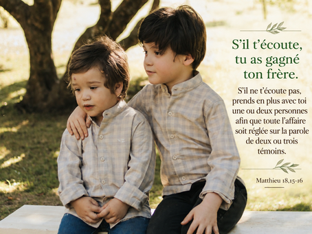 06.09.2026 - Gagner contre quelqu’un, ou gagner quelqu’un