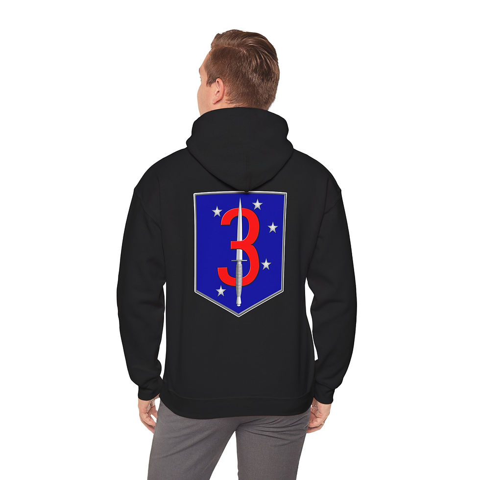 Thumbnail: 3D MRB (3d Marine Raider Battalion), 3D MRB, MARSOC Marine Corps Hoodie