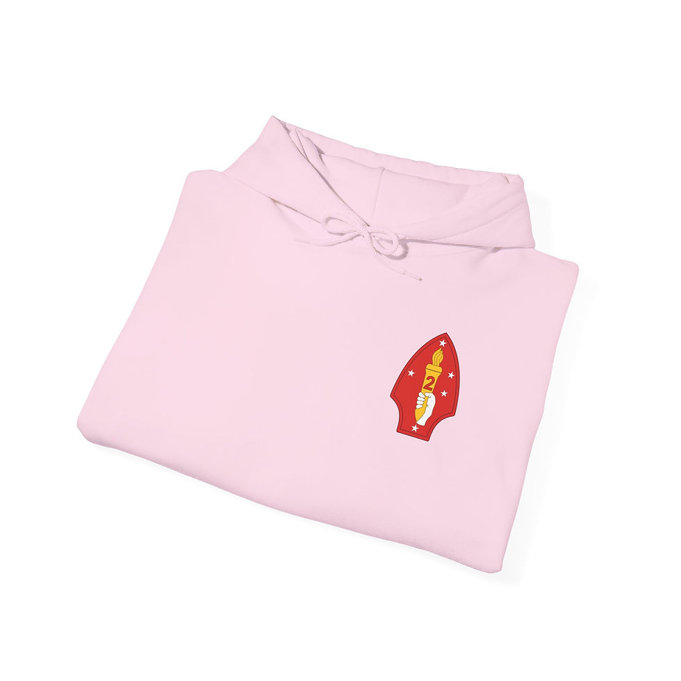 Thumbnail: COMM CO (Communication Company HQTRS Bn), 2D MAR DIV, Marine Corps Hoodie