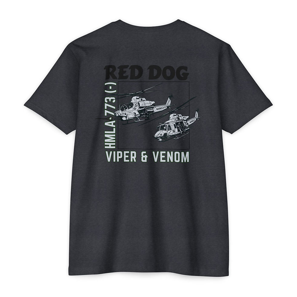 Thumbnail: RED DOG VIPER & VENOM, HMLA-773, Marine Corps T-Shirt