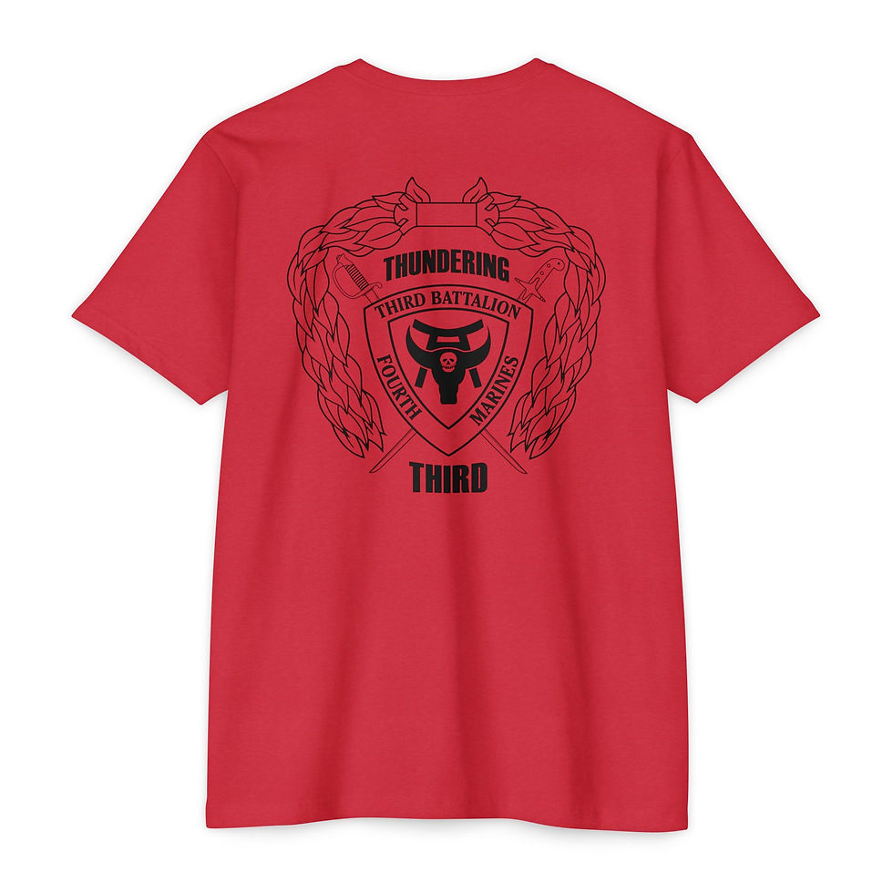 Thumbnail: 3/4 (3d Battalion 4th Marines / 3d Bn 4th Mar) 1ST MAR DIV, Marine Corps T-Shirt