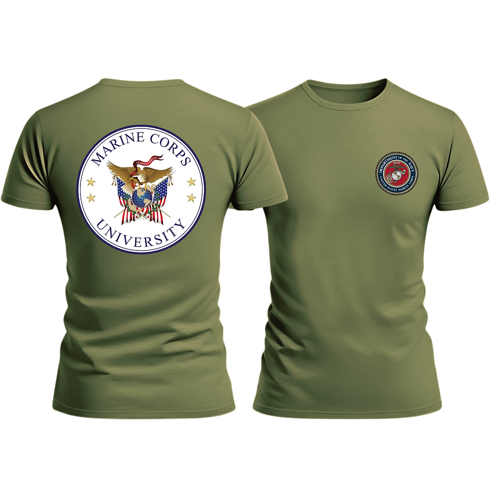 Thumbnail: MARINE CORPS UNIVERSITY (MCU/EDUCATION COMMAND), USMC, Marine Corps T-Shirt 