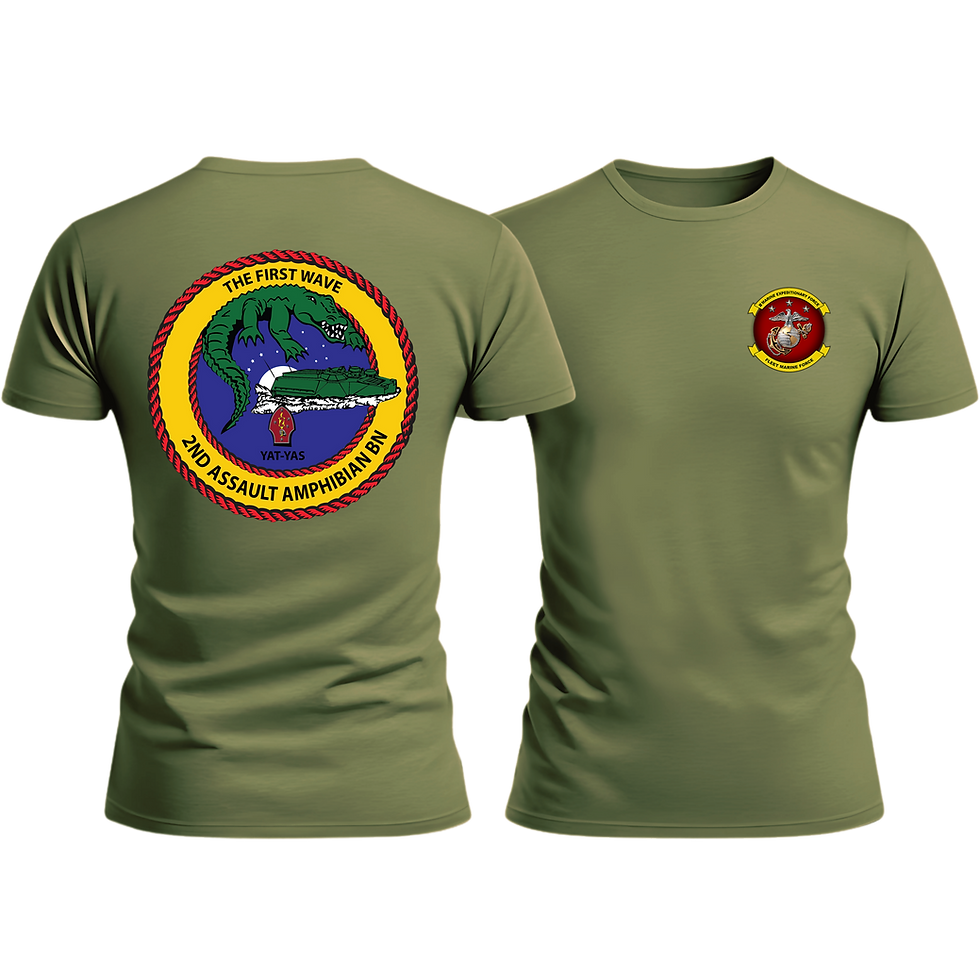 Thumbnail: 2D AA BN, II MEF, Marine Corps T-Shirt 