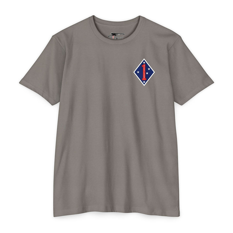Thumbnail: 3/1 (3d Battalion 1st Marines "Balls of..."), 1st Mar Div, Marine Corps T-Shirt