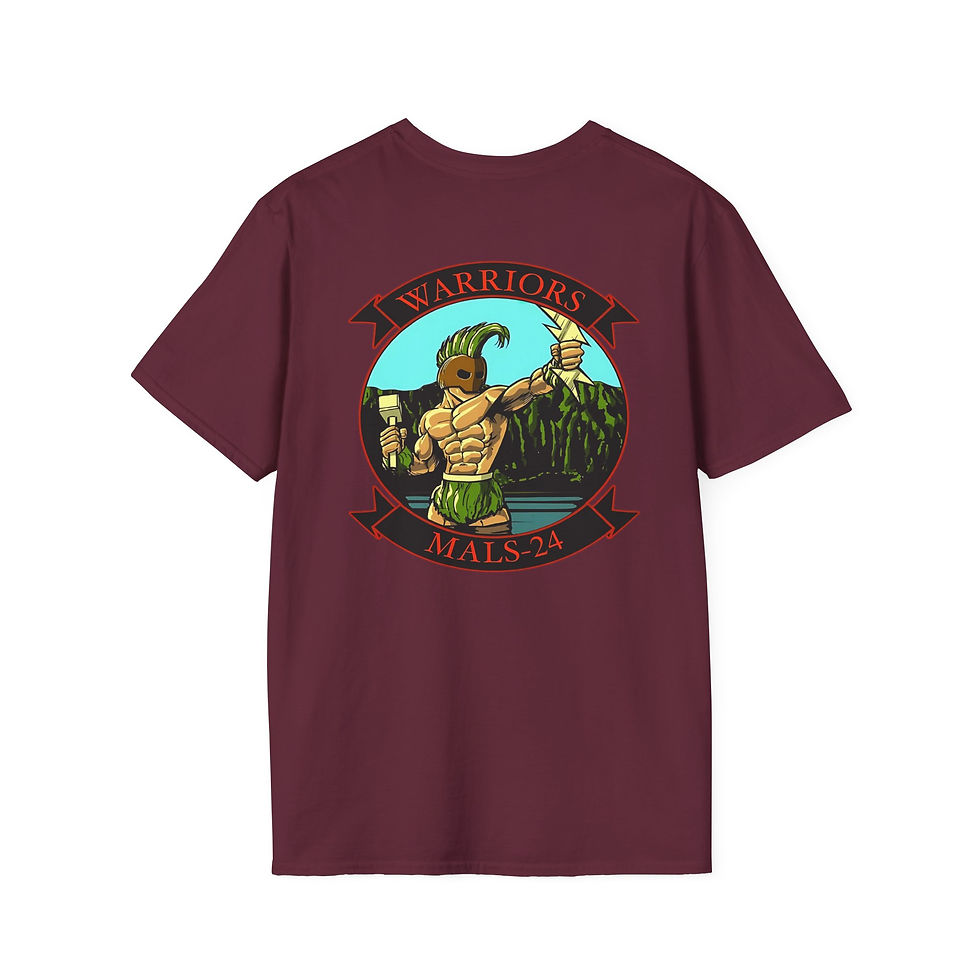 Thumbnail: MALS-24 (Marine Aviation Logistics Squadron 24), 1ST MAW, Marine Corps T-Shirt