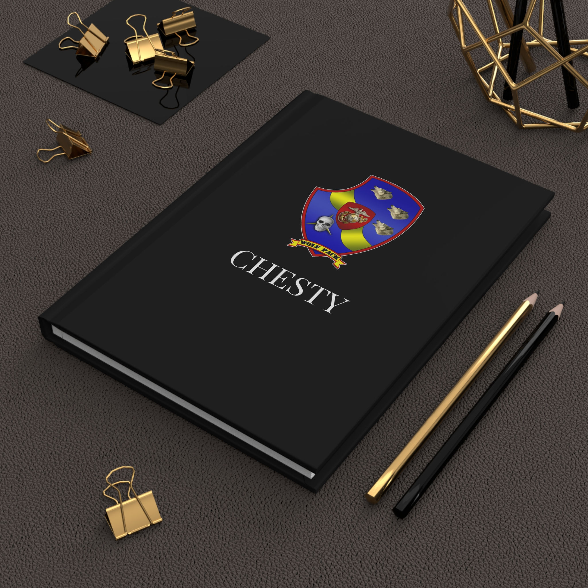 3D LAR BN (3d Light Armored Recon Bn) Personalizable Hardcover Journal Matte
