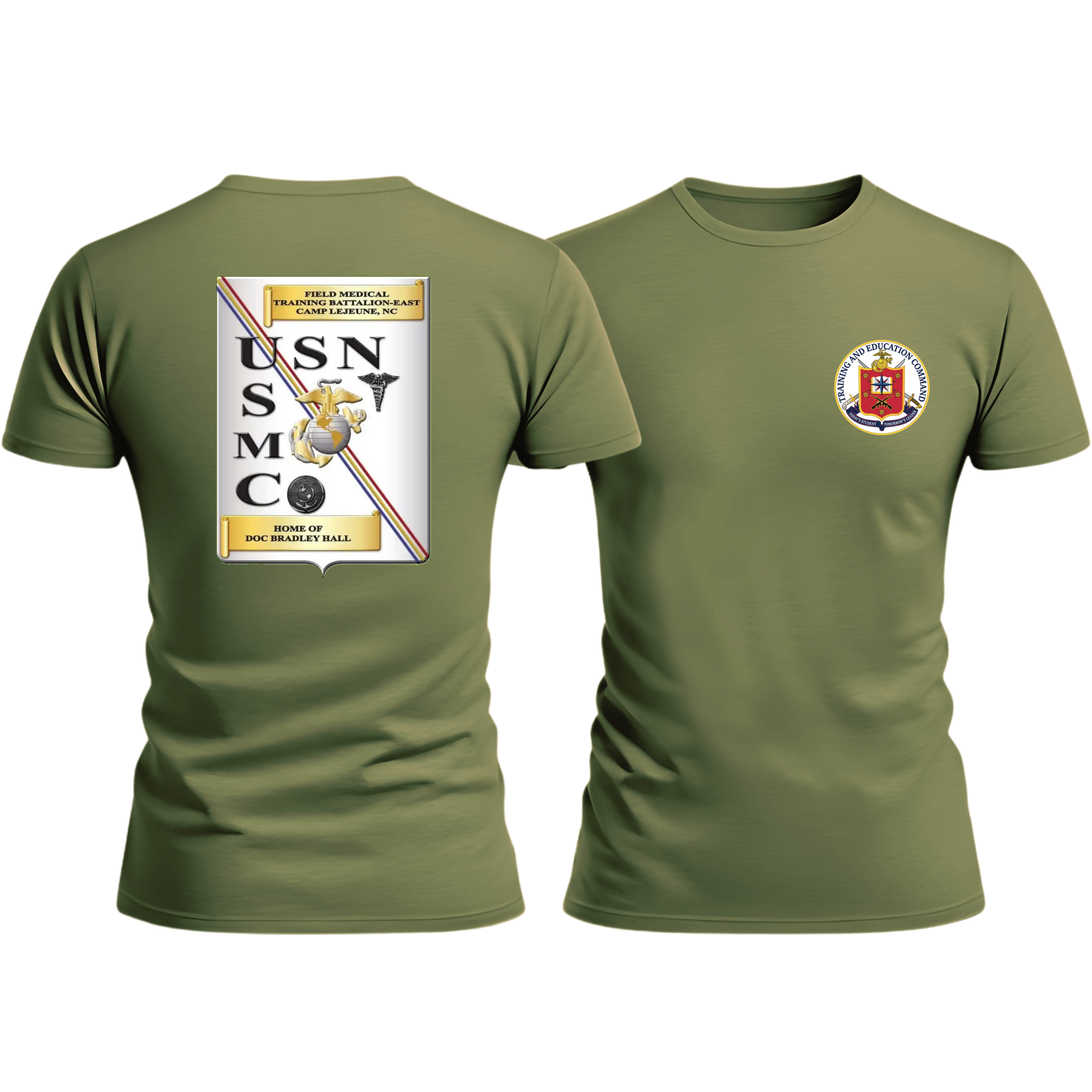 FMTB-E (Field Medical Training Battalion East), TECOM, Marine Corps T-Shirt