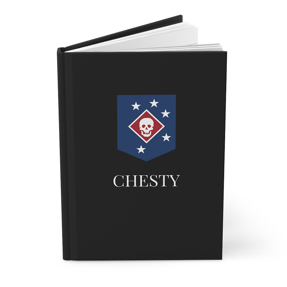 Thumbnail: Marine Raiders (MARSOC) Personalizable Hardcover Journal Matte