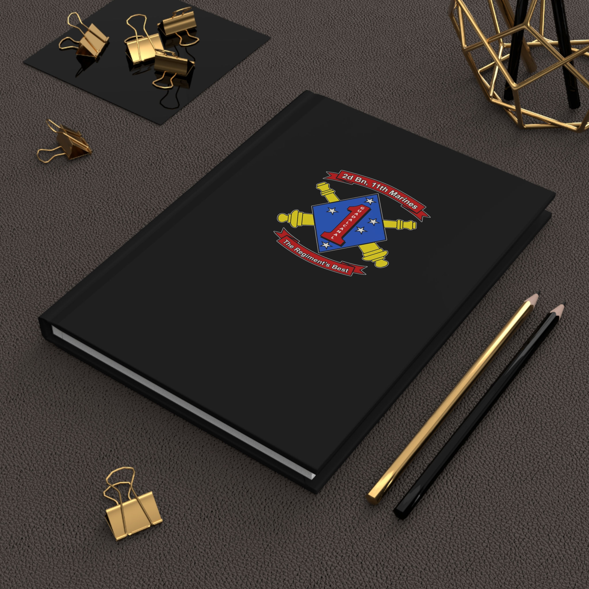 2/11, 2ND BN 11TH MAR, Hardcover Journal Matte