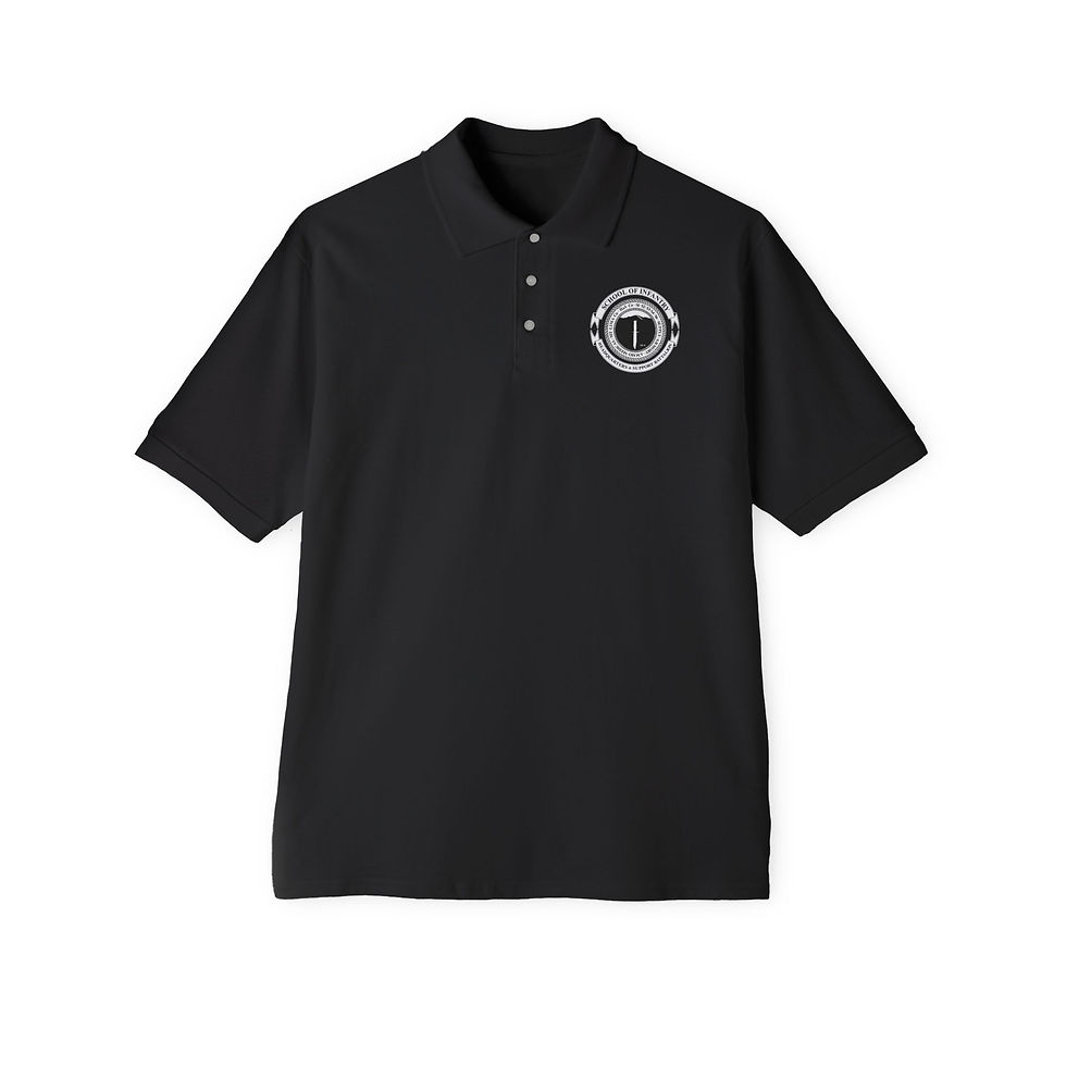 Thumbnail: HQTRS & SPT BN (Headquarters and Support Battalion SOI-W) USMC, Men's Piqué Polo