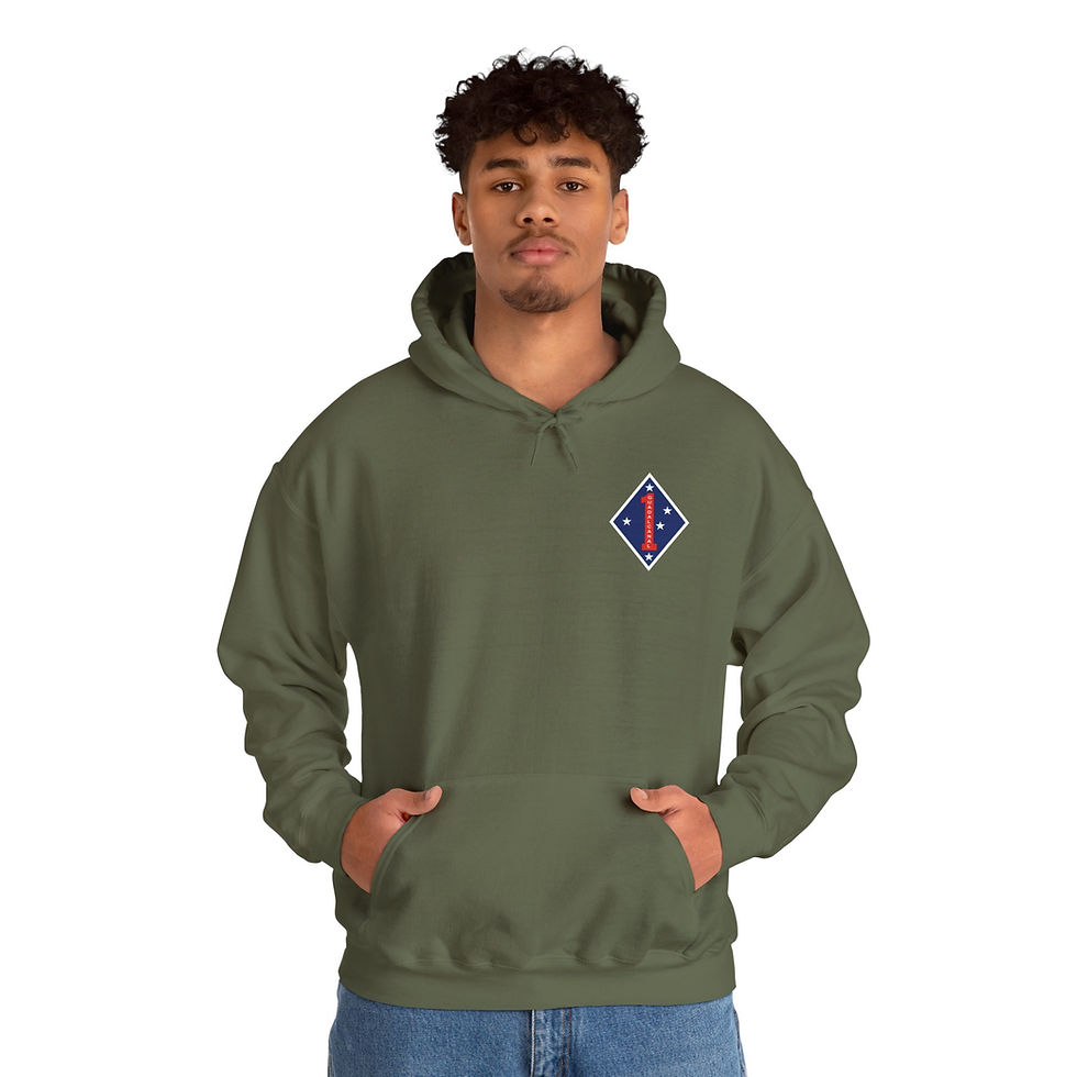 Thumbnail: 2/11 (2D BATTALION 11TH MAR/2D BN 11TH MAR), 1ST MAR DIV, MARINE CORPS HOODIE