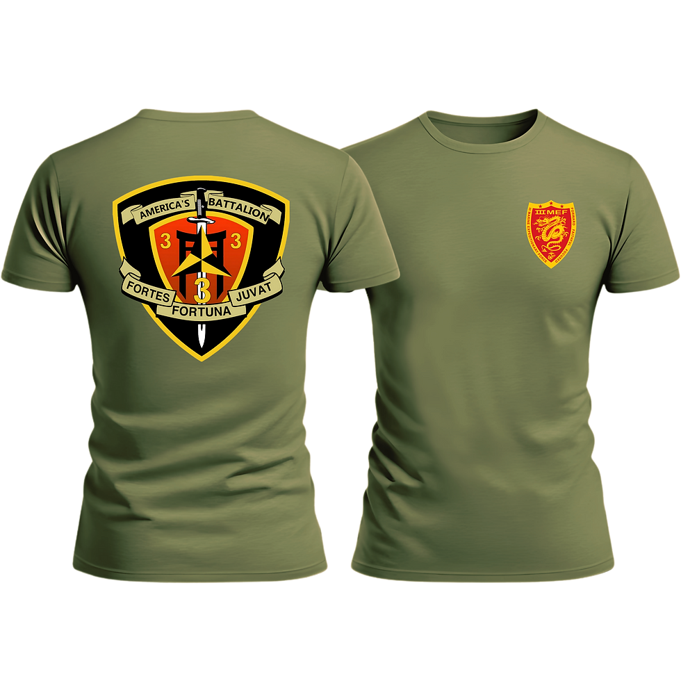 3/3, III MEF, Marine Corps T-Shirt