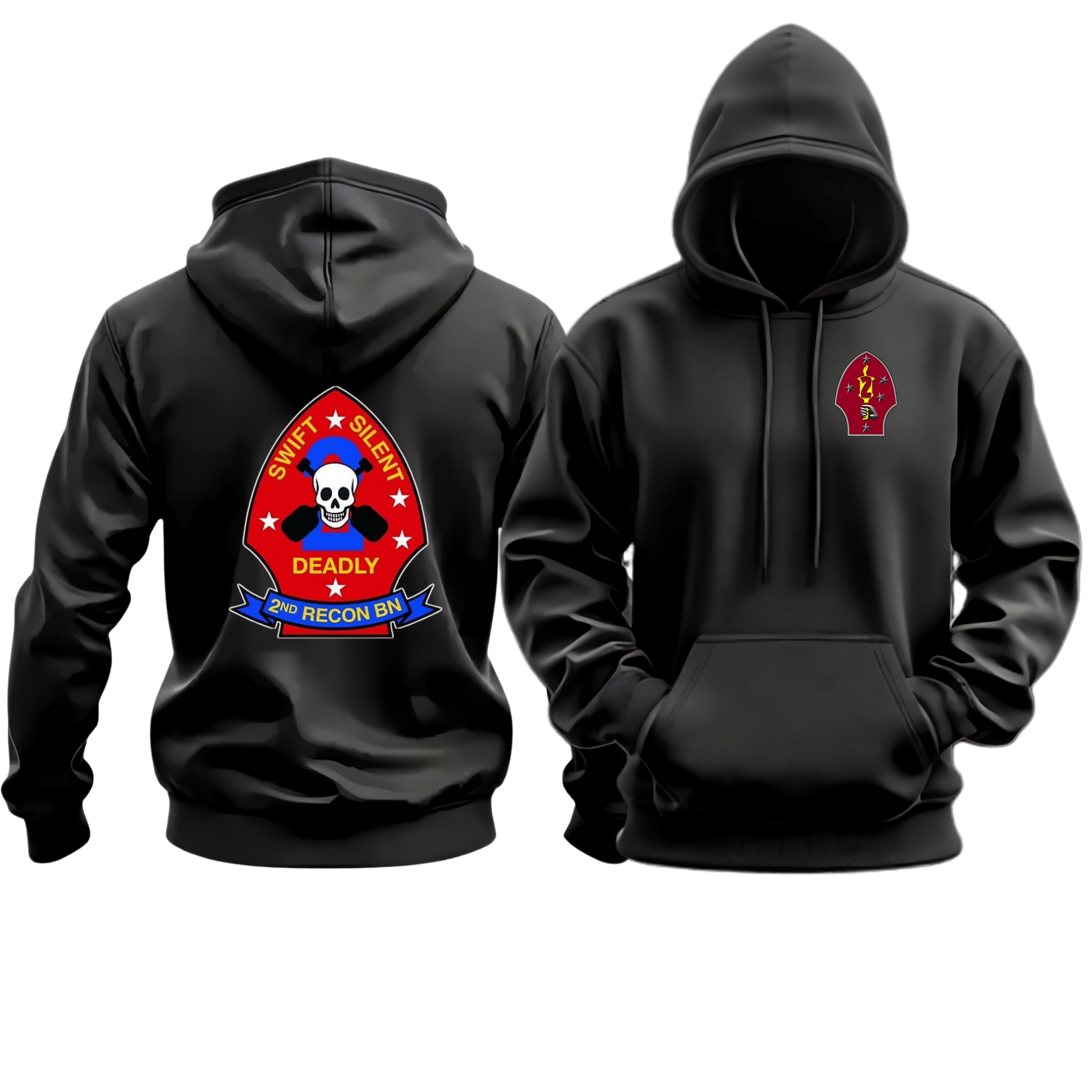2D RECON BN ALT (2D RECONNAISSANCE BATTALION), 2D MAR DIV, MARINE CORPS HOODIE