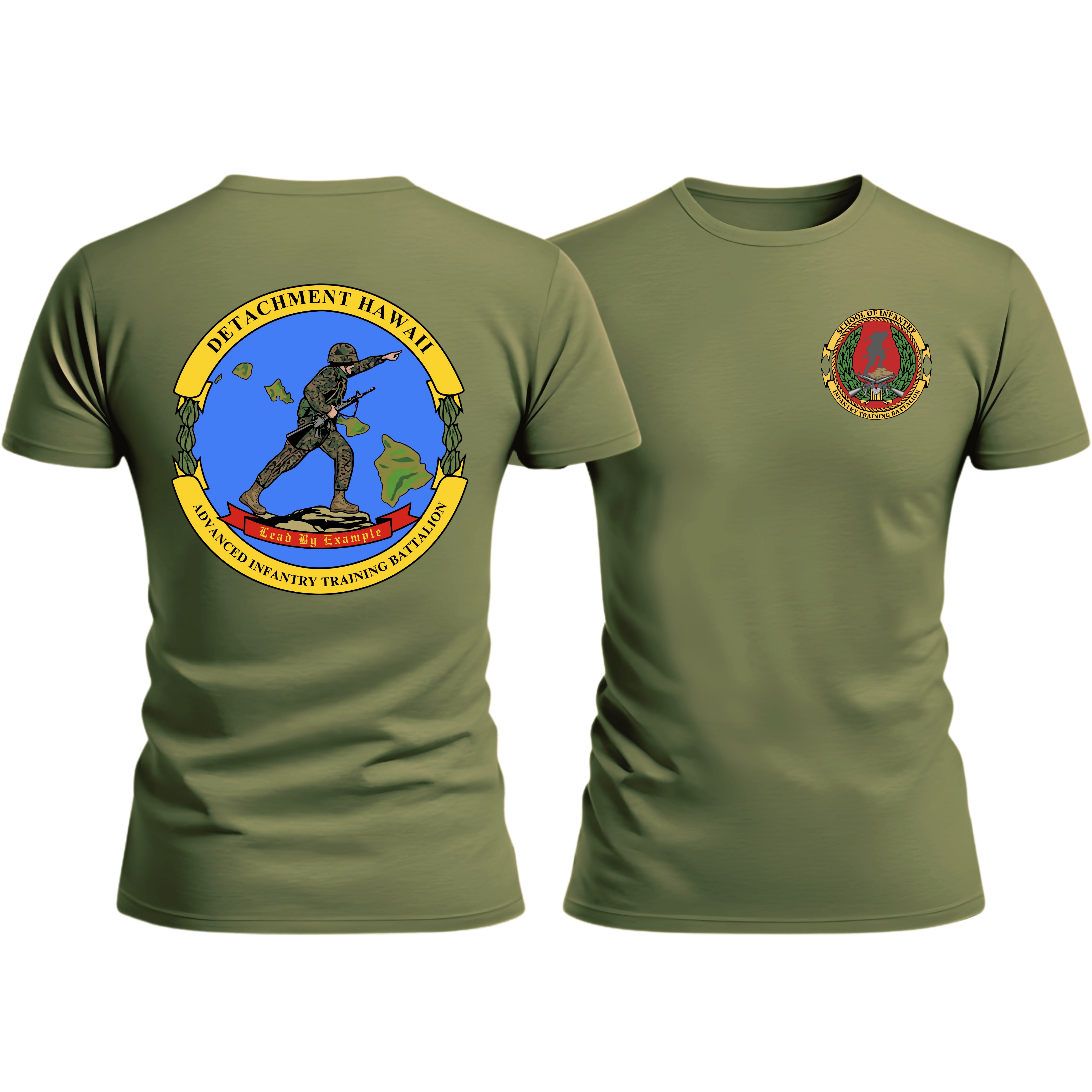 AITB DET HAWAII (AITB Detachment Hawaii), SOI ITB, Marine Corps T-Shirt