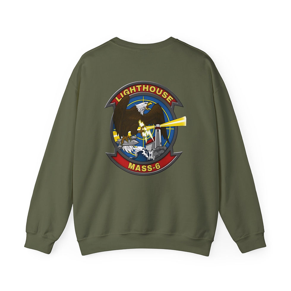 Thumbnail: MASS-6 (Marine Air Support Squadron 6), USMC, Marine Corps Sweater