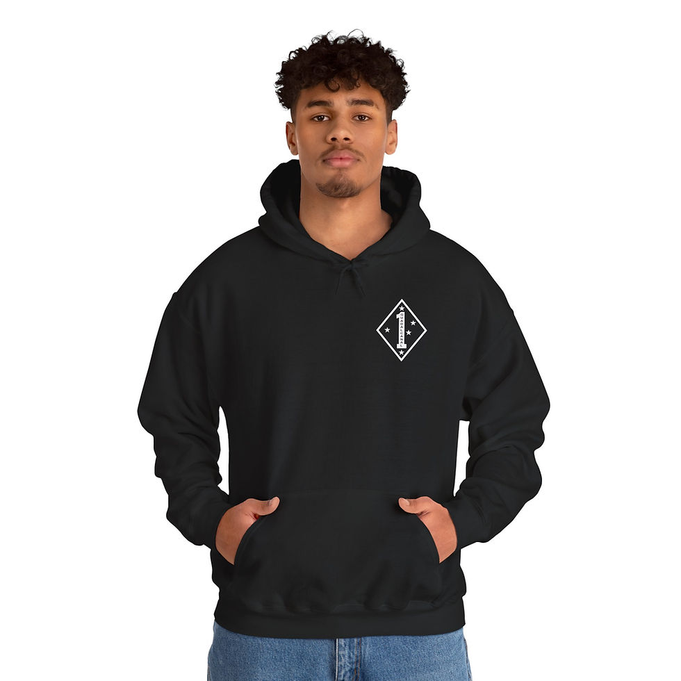 Thumbnail: Scout Sniper Platoon (STA PLT/1st Mar Div), 1ST MAR DIV, Marine Corps Hoodie