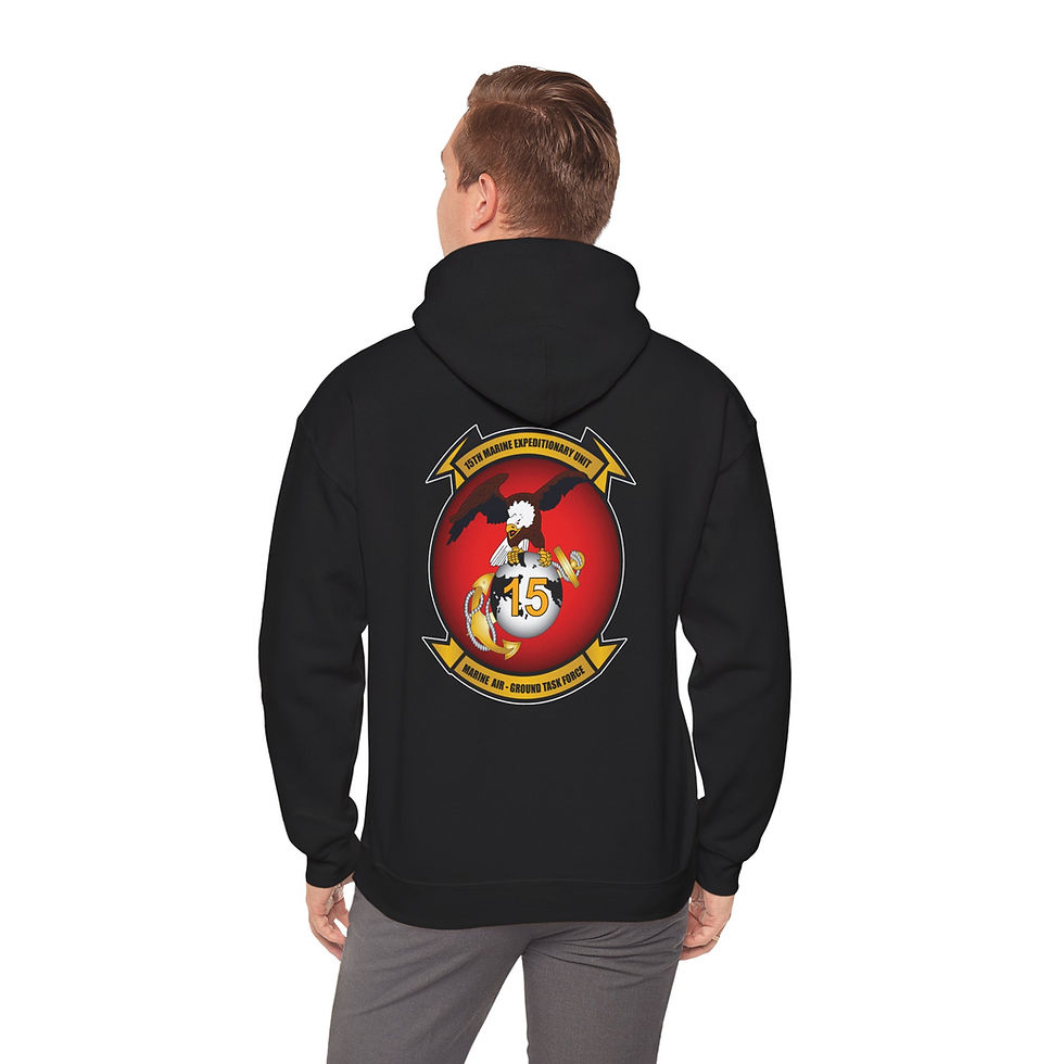 Thumbnail: 15TH MARINE EXPEDITIONARY UNIT (15TH MEU), I MEF, MARINE CORPS HOODIE