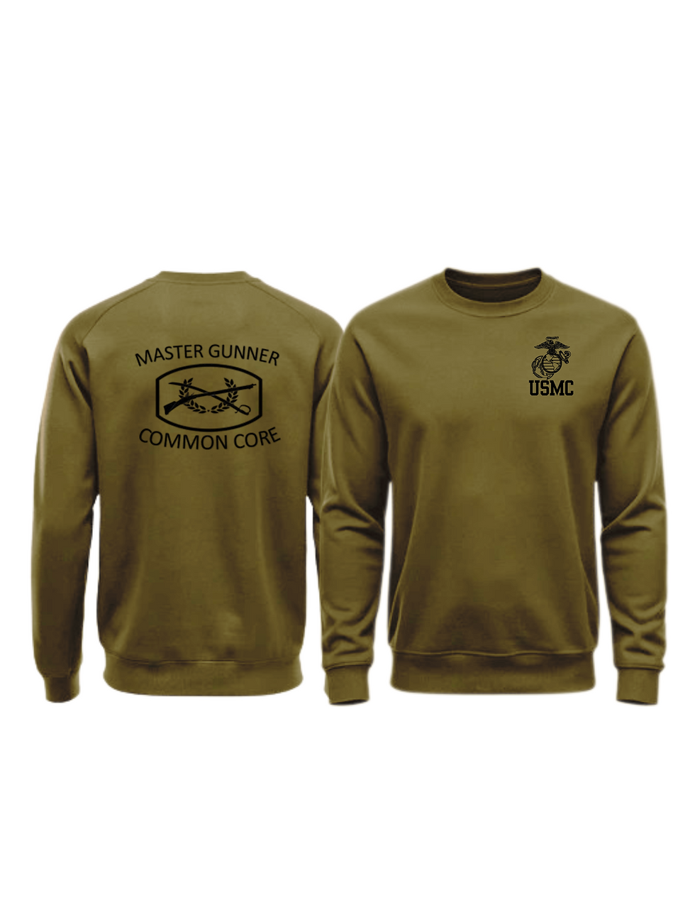 MASTER GUNNER COMMON CORE, USMC, Marine Corps Sweater