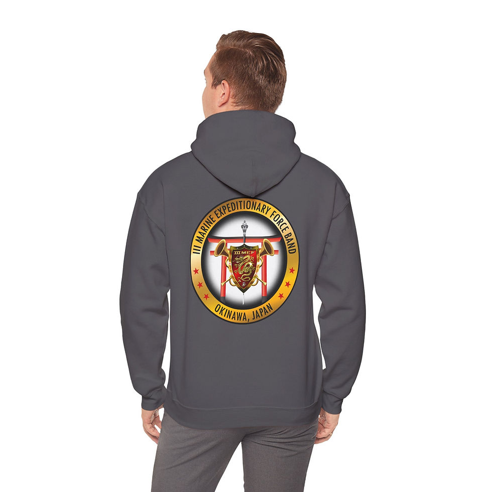 Thumbnail: III MEF BAND (III Marine Expeditionary Force Band), III MEF, Marine Corps Hoodie