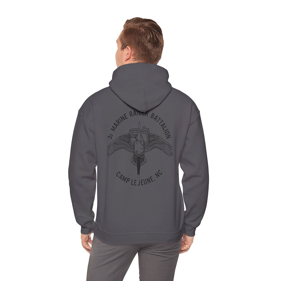 Thumbnail: 3D MRB (3d Marine Raider Battalion) MARINE RAIDERS (MARSOC), Marine Corps Hoodie