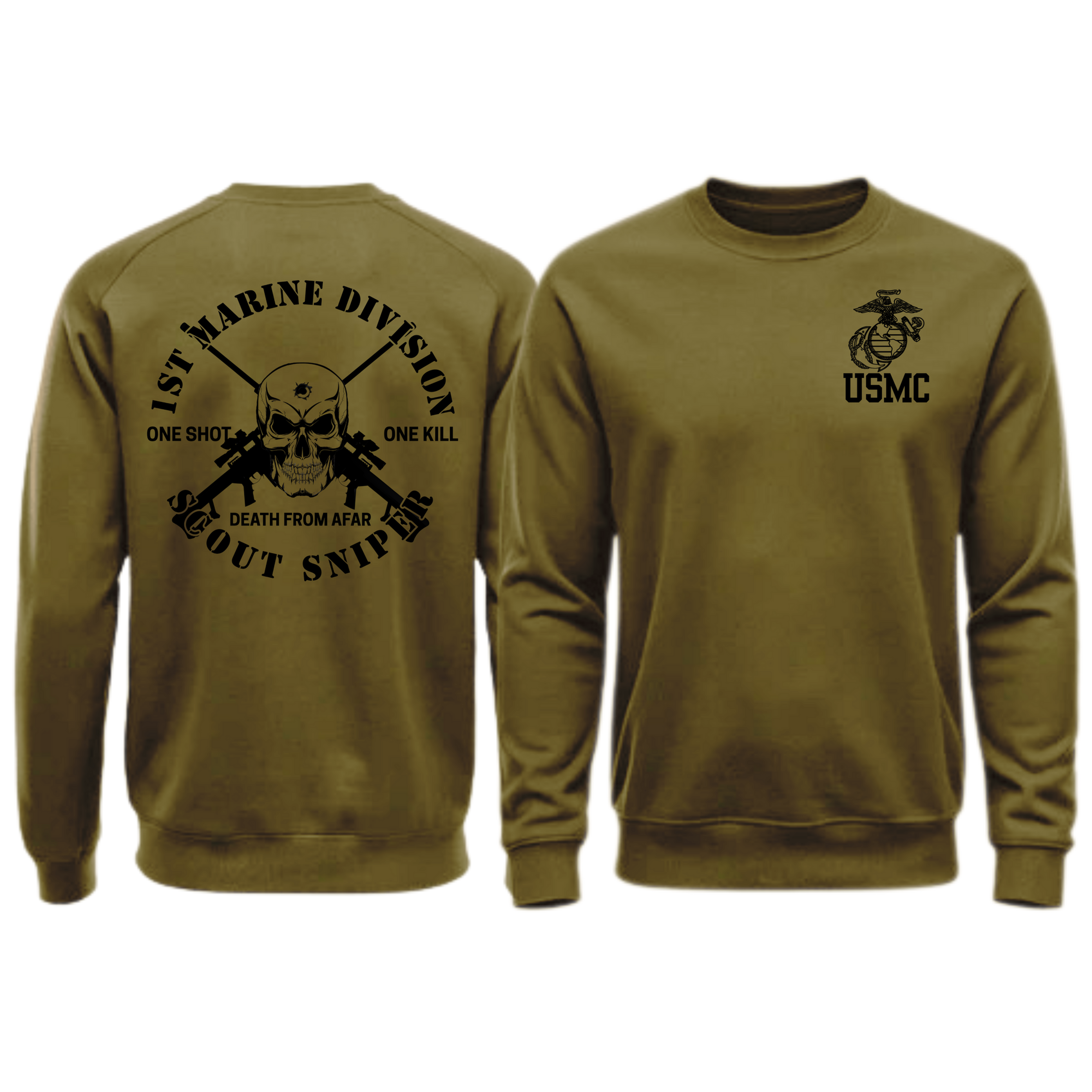 Scout Sniper Platoon (STA PLT/1st Mar Div), USMC, Marine Corps Sweater