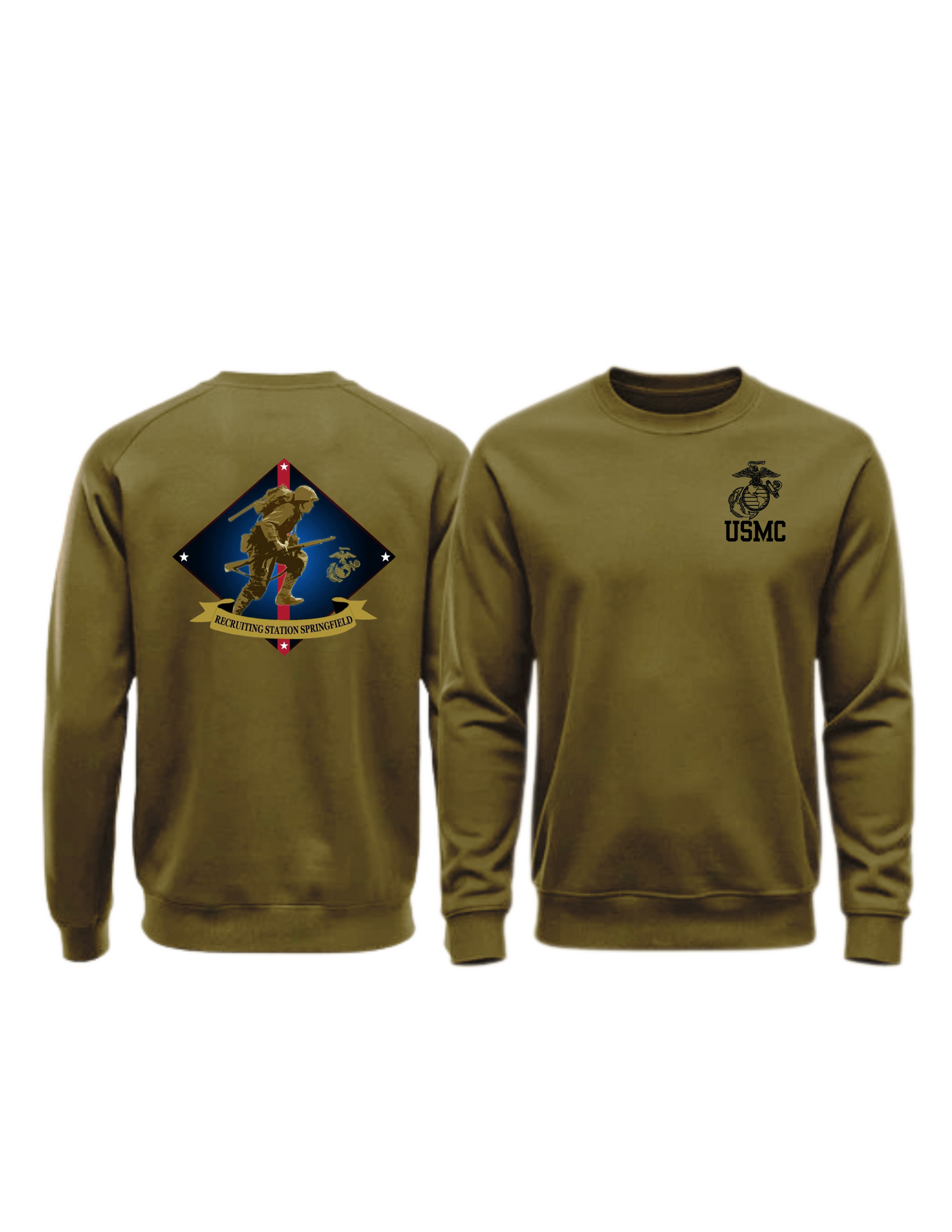 RS SPRINGFIELD, USMC, Marine Corps Sweater