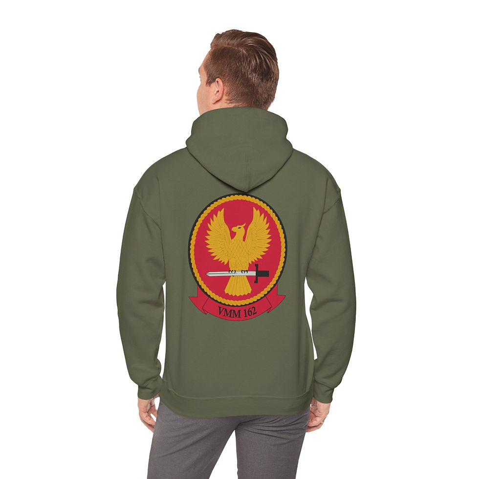 Thumbnail: VMM-162 (MARINE MEDIUM TILTROTOR SQUADRON 162), 2ND MAW, MARINE CORPS HOODIE